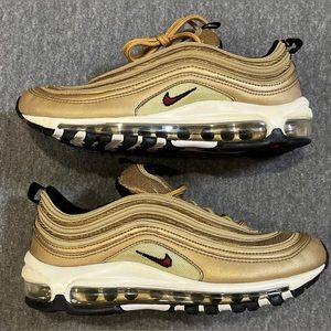 Nike Air Max 97 OG QS Metallic Gold Size 7.5
